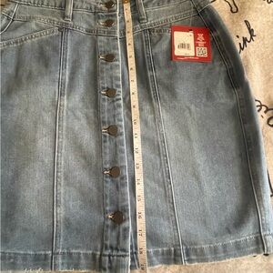 Reba Light Blue Denim Skirt